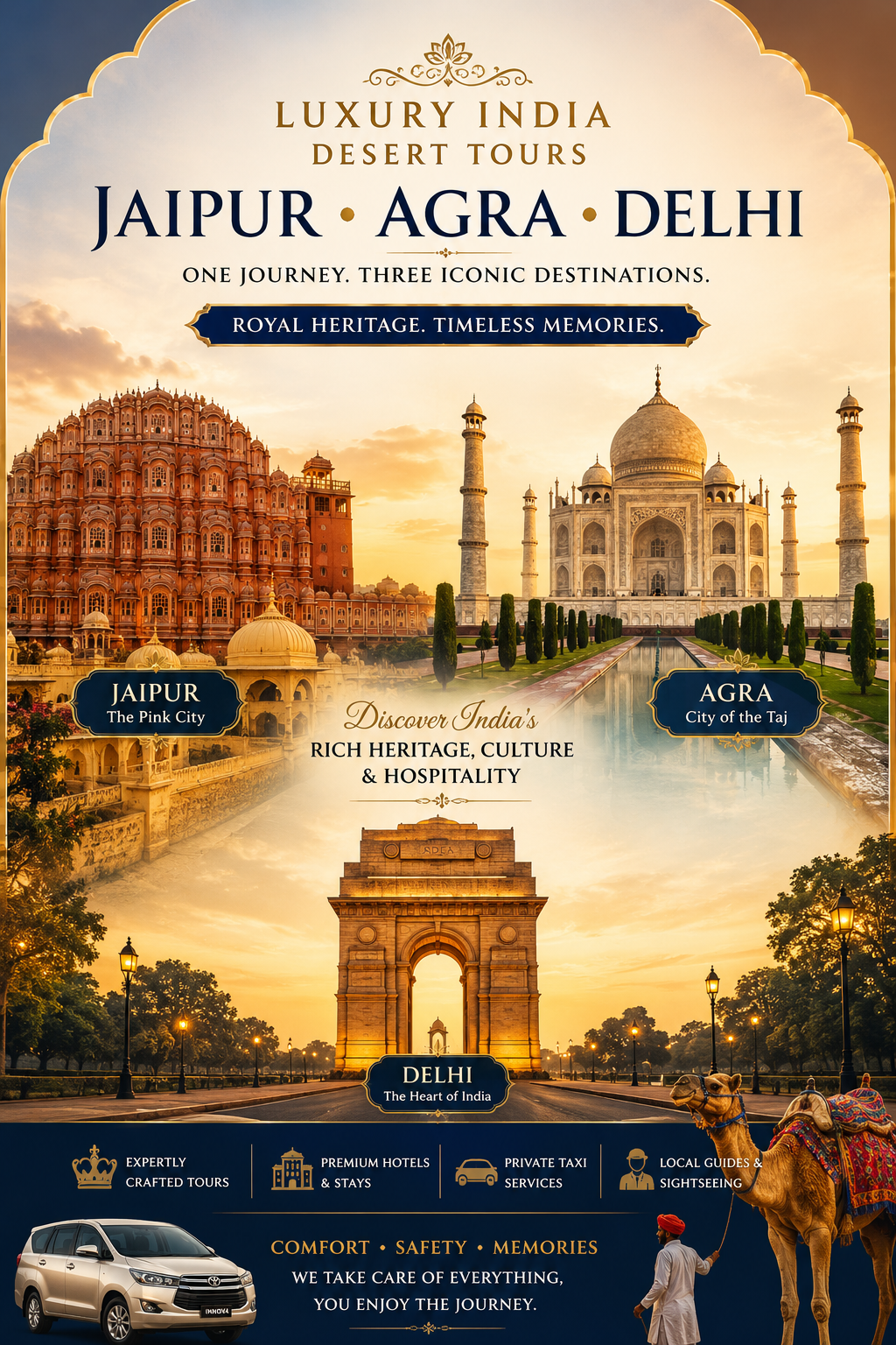 About Luxury India Desert Tours